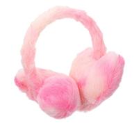 Cache-oreilles en forme de cœur pour femme - Cache-oreilles d'hiver rose chaud avec joli design, rose, taille unique