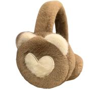 Cache-oreilles en fourrure polaire isolée par temps froid pour femmes et enfants de tous âges - Pour hommes, enfants et filles, D, taille unique