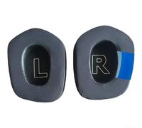 Cache-oreilles en mousse à mémoire de forme infusée de gel pour Logitech G733 G335 (Noir)