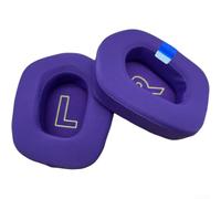 Cache-oreilles en mousse à mémoire de forme infusée de gel pour Logitech G733 G335 (violet)