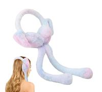 Cache-Oreilles en Peluche pour Filles Accessoires Hivernaux Chauds Oreilles | Protège-Oreilles Coupe-Vent Pour Femmes et Filles Skieurs Coureurs Marche Festivals Stade Cyclisme
