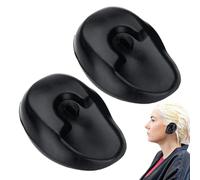 Cache-oreilles en silicone pour teinture des cheveux, protection d'oreille pour la maison, le salon de coiffure, le salon de coiffure