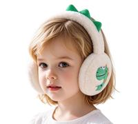 Cache-Oreilles Enfant Hiver Cache-oreilles dinosaure coupe-vent par temps | Protège-Oreilles Doux d'Hiver Randonnée Extérieure W nd Vacances et Activités de Plein Air d'Hiver