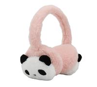 Cache Oreilles Enfants Chaud D'hiver Cache Oreilles Panda Mignon Pour Filles Garçon Chaud Peluché Cachee-Oreille Ajustable Protège Oreille Cachee Oreillee D'extérieur Pour Ski Voyage Cadeau Noël