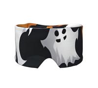 Cache-oreilles et cache-oreilles avec motif fantôme blanc mignon pour Halloween, bloquant le bruit pour adultes, enfants, hommes et femmes