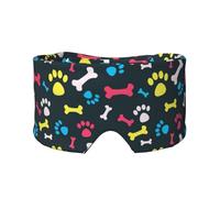 Cache-oreilles et oreilles de chien et de chat avec motif empreintes de pattes de chien et chat - Occultant - Bloque le bruit - Pour adultes, enfants, hommes et femmes