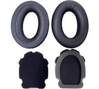 Cache-oreilles et rembourrage de serre-tête compatibles avec Bose Aviation Headset A10 - Housse en similicuir protéique (oreillettes + coussin d’arceau)