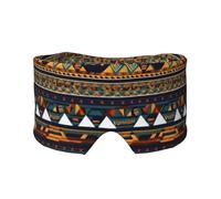 Cache-oreilles et yeux à motif ethnique africain - Occultant, idéal pour la maison, le bureau