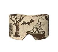 Cache-oreilles et yeux avec imprimé chapeau de sorcière pour la maison, le bureau