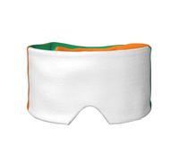 Cache-oreilles et yeux avec imprimé drapeau de la Côte d'Ivoire - Occultant - Bloque le bruit - Pour adultes, enfants, hommes et femmes