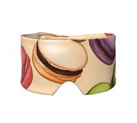Cache-oreilles et yeux avec imprimé macaron et biscuit - Pour la maison et le bureau