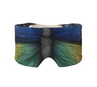 Cache-oreilles et yeux avec imprimé papillon arc-en-ciel pour la maison, le bureau