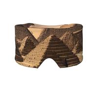 Cache-oreilles et yeux avec imprimé pyramides d'Égypte pour la maison et le bureau