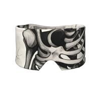 Cache-oreilles et yeux avec imprimé squelette intéressant - Pour la maison, le bureau