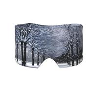 Cache-oreilles et yeux avec sangle réglable pour voyage, sieste, travail, bureau