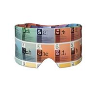 Cache-oreilles et yeux avec tableau périodique des éléments imprimés pour la maison, le bureau