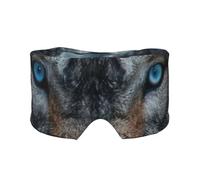 Cache-oreilles et yeux bleus avec imprimé loup - Pour la maison, le bureau