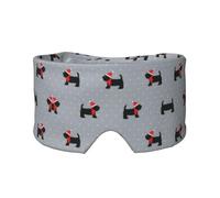 Cache-oreilles et yeux doux imprimé chiens pour adultes - Housse de protection pour le sommeil de voyage