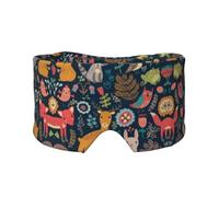 Cache-oreilles et yeux doux imprimé hibou, lapin, oiseaux, renard, pour adultes