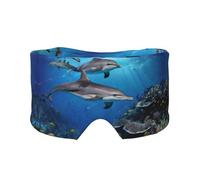 Cache-oreilles et yeux doux imprimé Killer Whale1 pour adultes - Housse de protection pour soulager la sieste de voyage