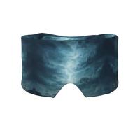 Cache-oreilles et yeux doux imprimé tempête pour adultes - Housse de protection pour le sommeil - Pour soulager la sieste