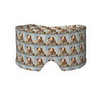 Cache-oreilles et yeux doux pour adultes Motif cochon d'Inde