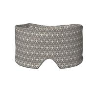 Cache-oreilles et yeux imprimés hiboux et oiseaux pour adultes et enfants pour la maison, le bureau et les voyages pour soulager l'insomnie