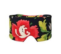 Cache-oreilles et yeux style broderie ukrainienne pour adultes et enfants - Doux et occultant - Idéal pour la sieste - Pour la maison et le bureau