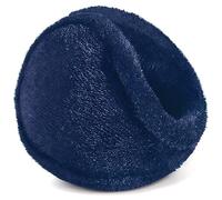 Cache Oreilles Femme et Homme Unisexe, Cache Oreille Fourrure Ultra Douce, Cache Oreille Hiver Peluche, Chauffe Oreilles Chaud Polaire Toison Adulte Enfant pour Activité Chauffage Camping (Marin Bleu)