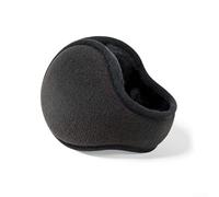 Cache-oreilles pliables confortables pour femme, en fausse peluche, avec un design innovant pour l'hiver (café)