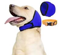 Cache-oreilles pour chien avec réduction du bruit - Cache-oreilles insonorisés pour chien - Design silencieux - Doux et confortable - Enveloppe élastique avec isolation acoustique pour feux d'artifice