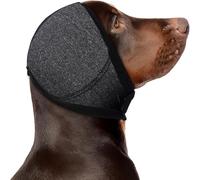 Cache-oreilles pour chien avec réduction du bruit - Protection auditive pour chien - Cache-oreilles pour animaux de compagnie pour soigner, se baigner, en cas d'orage, feux d'artifice, natation (L)