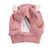 Cache-Oreilles pour Chien, Cache-Cou et Oreilles pour Le Confort et protéger Les Animaux de Compagnie, écharpe en Tricot d ' Hiver, Grand Snood Lavable en Machine, Cache-Cou et Oreilles