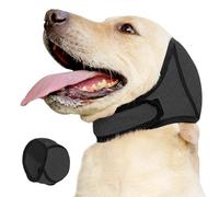 Cache-oreilles pour chien, cagoule apaisante pour chiots - Protection des oreilles sans secouer pour le bain, pour les chiots de petite, moyenne et grande taille pour le bain, la natation, les soins