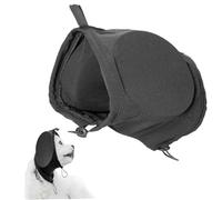 Cache-Oreilles pour Chien pour Protection Contre Le Bruit, Bandeau pour Casque avec Cordon de Serrage, Cache-Oreilles antibruit pour Protection de Chien, Bandeau d'hiver, Taille L