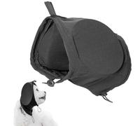 Cache-Oreilles pour Chien pour Protection Contre Le Bruit, Bandeau pour Casque avec Cordon de Serrage, Cache-Oreilles antibruit pour Protection de Chien, Bandeau d'hiver, Taille M