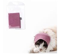 Cache-oreilles pour chien pour soulagement de l'anxiété, capuche apaisante pour chien pour le toilettage et le séchage après le bain, protecteur d'oreilles pour chats et chiens (Petit)