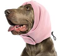 Cache-oreilles pour chien - Réduction du bruit et calmant - Casque anti-peur et soulagement de l'anxiété, ajustement doux réglable pour chiens de petite, moyenne et grande taille, idéal pour le
