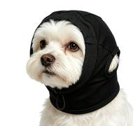 Cache-oreilles pour chiens Ajustable Apaisant Anti-bruit Respirant | Protection Anti-Bruit Cache-Oreilles Canin pour maison intérieur extérieur voyages chez vétérinaire chiots