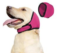 Cache-oreilles pour chiens imperméables, cache-oreilles réglables pour douche pour chien, protection des oreilles de chien pour petits chiens moyens et grands chiots chats toilettage salle de bain