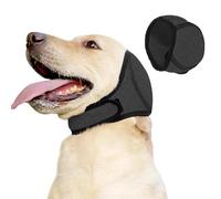 Cache-oreilles pour chiens imperméables, cache-oreilles réglables pour douche pour chien, protection des oreilles de chien pour petits chiens moyens et grands chiots chats toilettage salle de bain