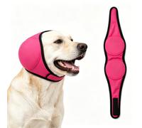 Cache-oreilles XL pour chiens de grande taille, capuche apaisante antibruit | Velcro réglable, suppression du bruit pour l'anxiété, lavage en machine à séchage rapide, coutures robustes résistantes aux