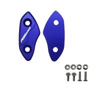Cache Orifice Retroviseur Pour Apr@&ilia RS660 2020-2024 Accessoires Moto Cache Pour Trou De Rétroviseur CNC(RS660 Blue set)