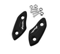 Cache Orifice Retroviseur Pour Apr@&ilia RS660 RSV4 Modification De Moto Rétroviseur Pare-brise Capuchon Pour Trou Élimineurs Rétroviseurs Couverture(Y-6)