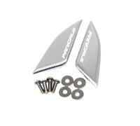 Cache Orifice Retroviseur Pour Cache-rétroviseur Moto Ducati PANIGALE V4 V4S V4R Panigale, Support De Rétroviseur, Capuchon Décoratif(PANIGALE Silver)