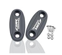 Cache Orifice Retroviseur Pour CBR600RR 04-16 CBR1000RR 04-07 CBR 600RR 1000RR Moto CNC Pare-brise Rétroviseur Capuchon Cache Trou(CBR1000RR Titanium)