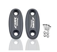 Cache Orifice Retroviseur Pour CBR600RR 04-16 CBR1000RR 04-07 CBR 600RR 1000RR Moto CNC Pare-brise Rétroviseur Capuchon Cache Trou(CBR600RR Titanium)