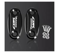 Cache Orifice Retroviseur Pour CBR600RR 2004-2016 CBR1000RR 2004-2007 Élimineurs De Pare-brise Capuchon Rétroviseur Cbr600rr Moto CNC Cache Pour Trou(Y-8)
