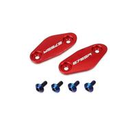 Cache Orifice Retroviseur Pour CFMOTO 675SR Couverture De Base Rétroviseur Moto Élimination Du Trou D'entraînement Pare-brise(Aa-9)