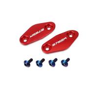 Cache Orifice Retroviseur Pour CFMOTO 675SR-R Modifiez Le Rétroviseur Pour Supprimer Code Du, Cache Décoratif Clignotant Et La Base(Aa-9)